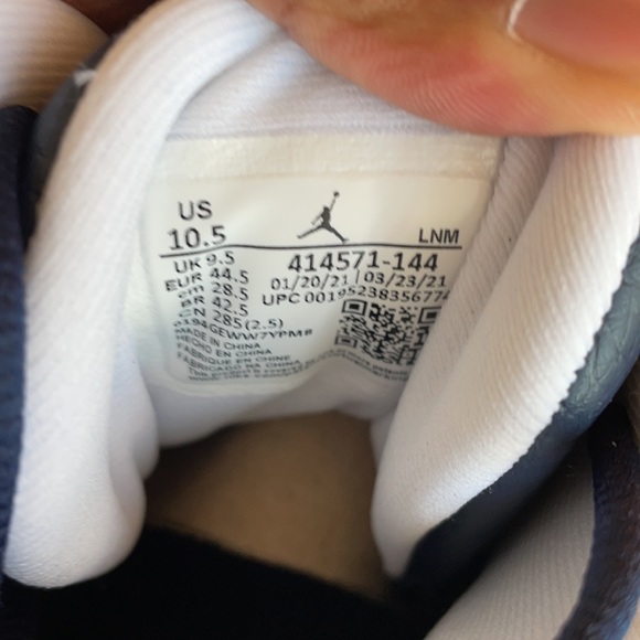 Air Jordan Retro 13 Obsidian size 10.5 - Picture 4 of 7